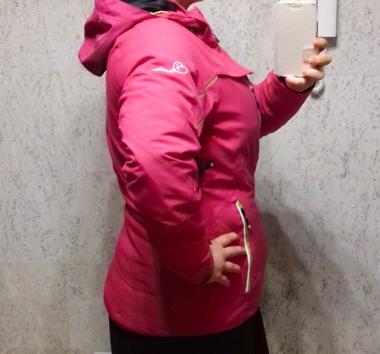 Kurtka zimowa , narciarska, różowa 40/L