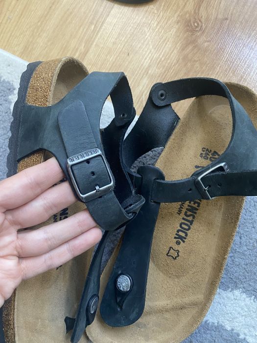 sandały jak nowe birkenstock 40/26 cm model kairo