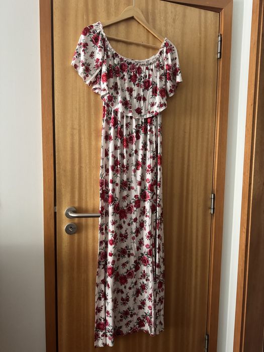 Vestido comprido H&M