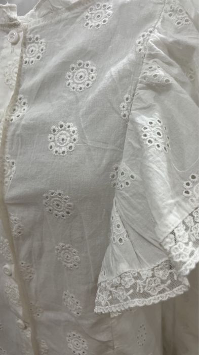 Bluzka letnia kremowa Boho ecru roz. 38