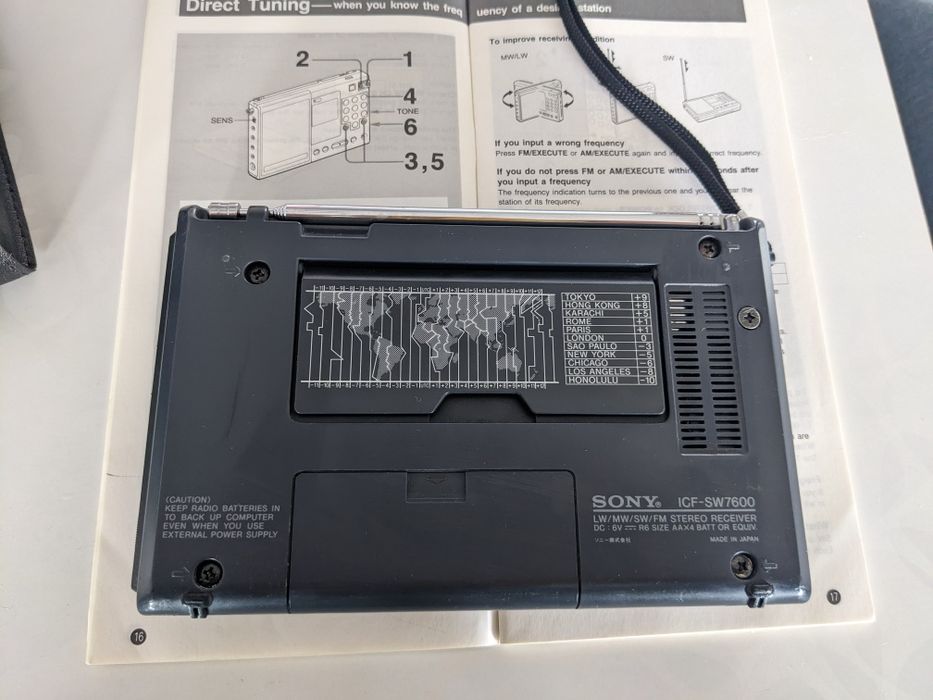 Радіоприймач SONY ICF-SW 7600