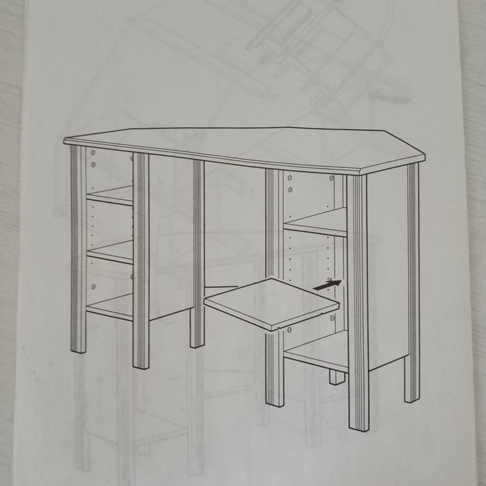 Стіл кутовий фірми ІКЕА