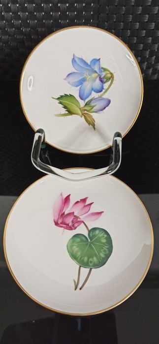 Królewska Maufaktura. Porcelany Berlin Talerzyk Adler Berchtesgaden