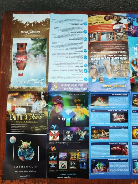 Великий буклет та два білета EUROPA PARK Resort