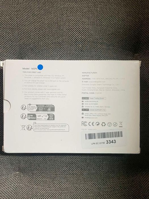 MP3-плеер AGPTEK 64 ГБ