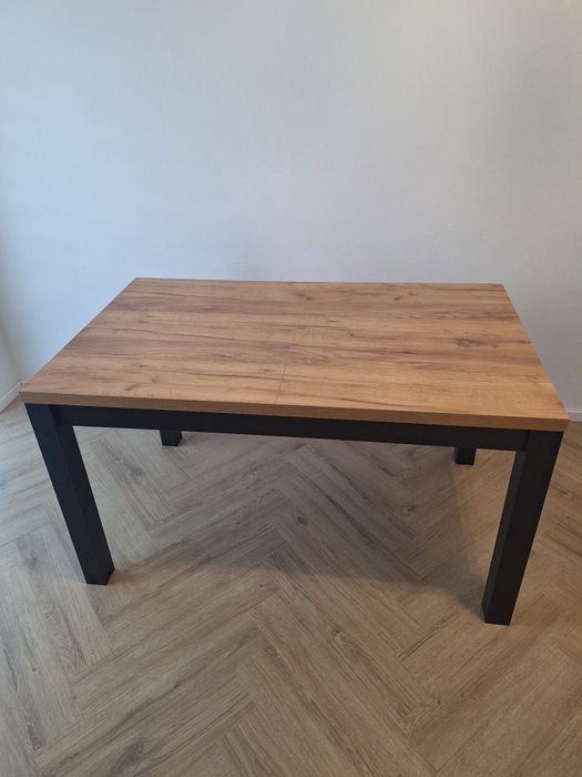 Stół Dab Craft zloty 130x80 rozkładany