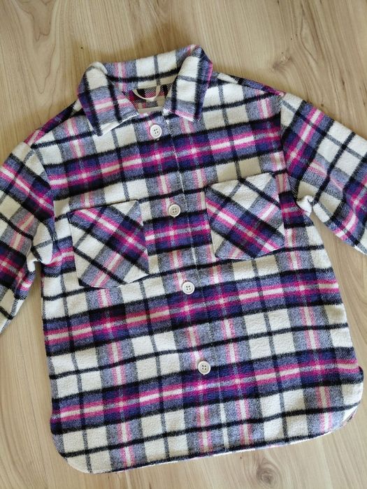 Kurtka koszulowa w kratkę
