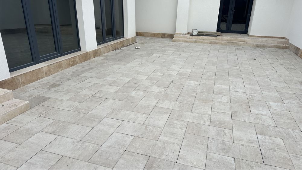 Тротуарная крупноформатная плитка МОНОБЛОК