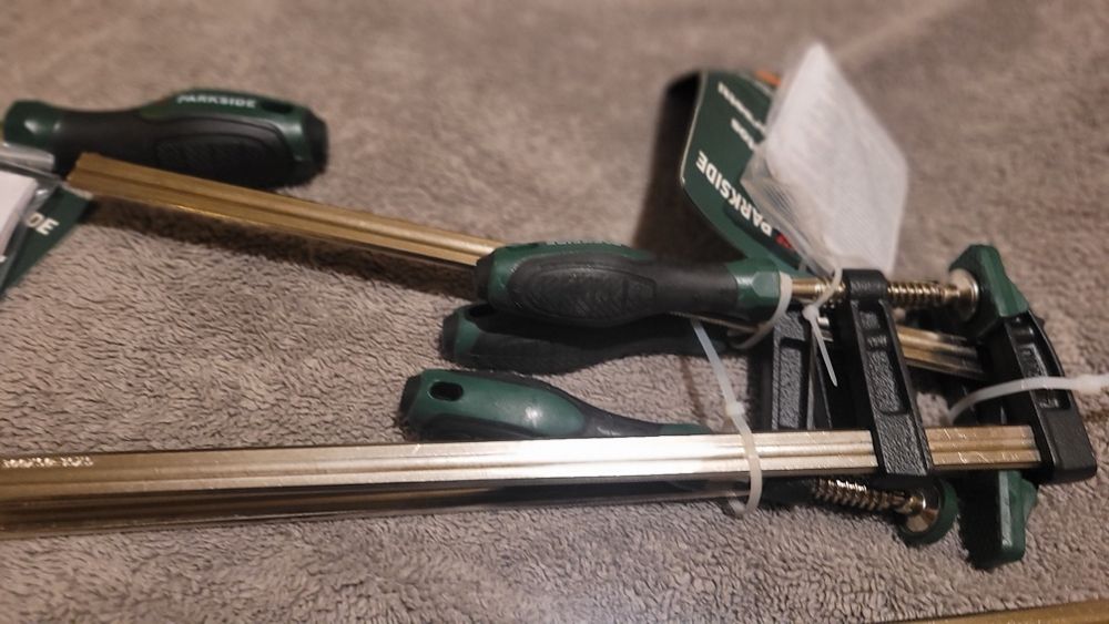 Grampos Parkside 3 medidas