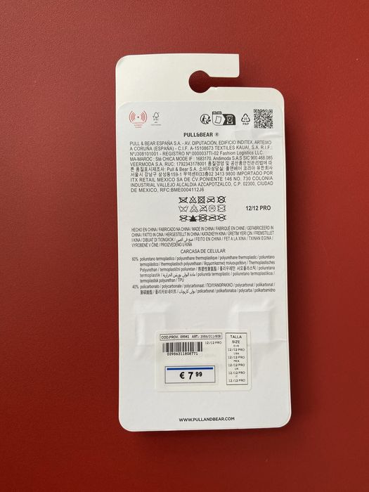 Чехол на айфон 12, iPhone 12, PULL&BEAR чохол дзеркальний