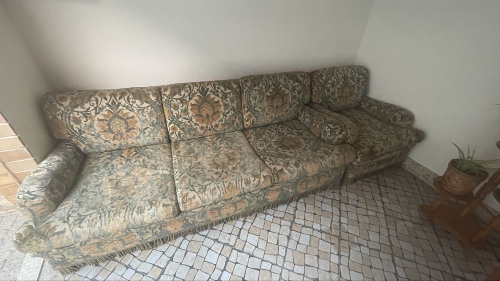 Sofá de 3 lugares+Cadeirão