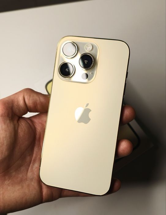 iPhone 14 Pro 128GB Gold | Nowa Bateria | Stan Bardzo Dobry okazja