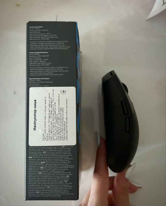 Беспроводная игровая мышь Logitech G305 Lightspeed
