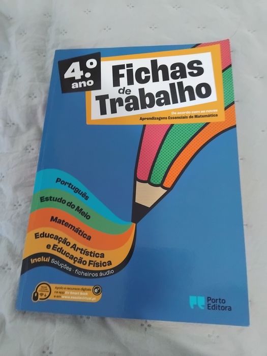 Livro fichas de trabalho 4°ano