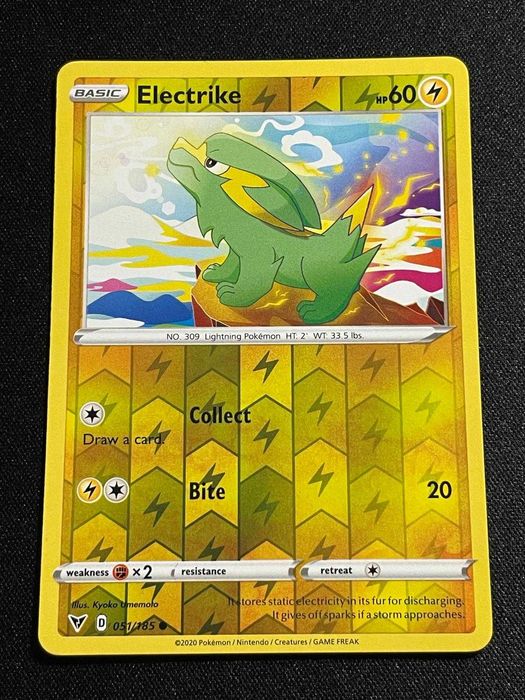 Carta Pokémon Electrike 51/185 Vivid Voltage