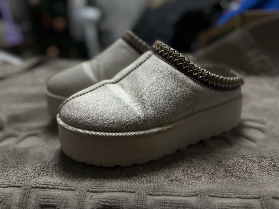 Угги сабо женские без задника утепленные р.37-38