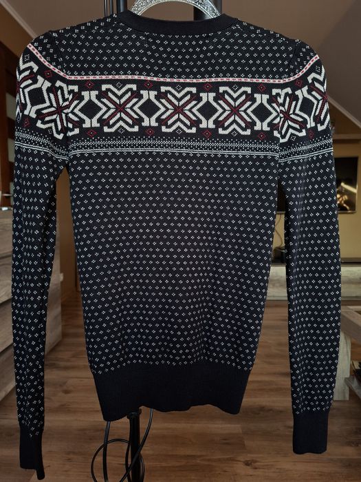 Rozpinany sweterek z zimowym motywem, Zara, XS/S