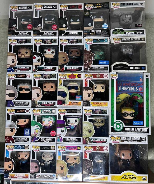 Funko Pop фігурки DC — Batman, Suicide Squad, The Joker, Aquaman