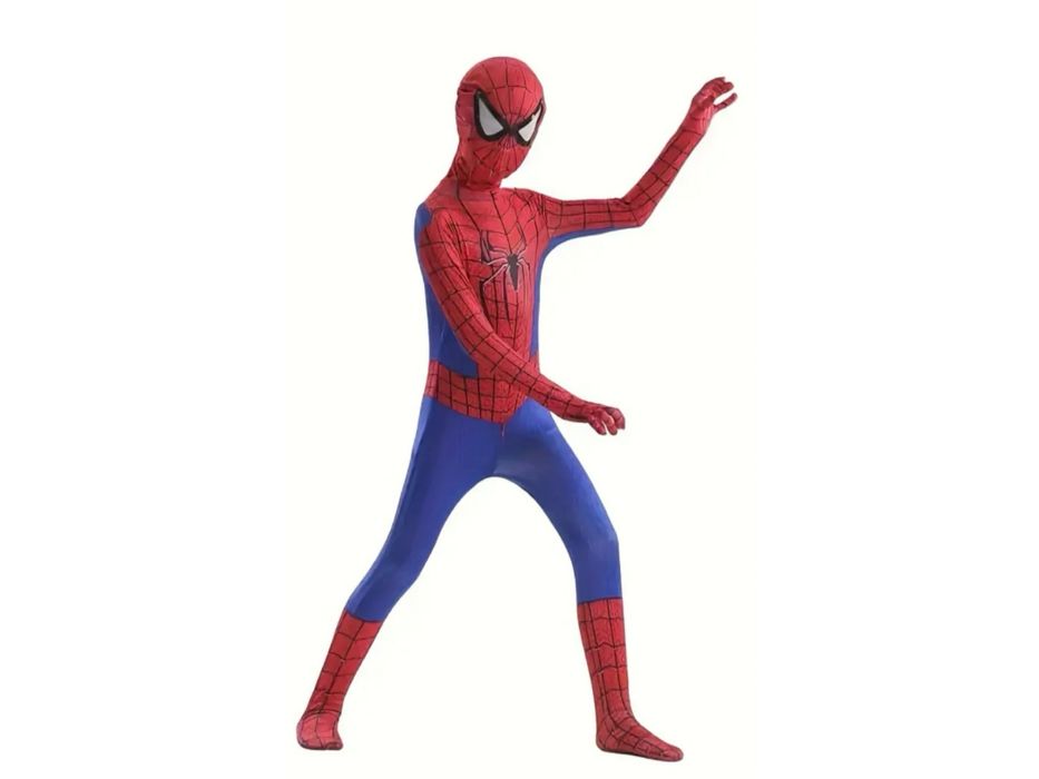Przebranie chłoppięce na bal spiderman super kostium