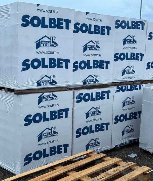 Bloczek GAZOBETON Solbet 24X24X59 KL.500 PW / NAJLEPSZA OFERTA /