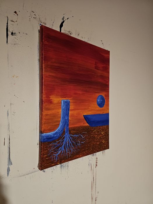 Obraz akrylowy 30x40 cm. "Przestrzeń"