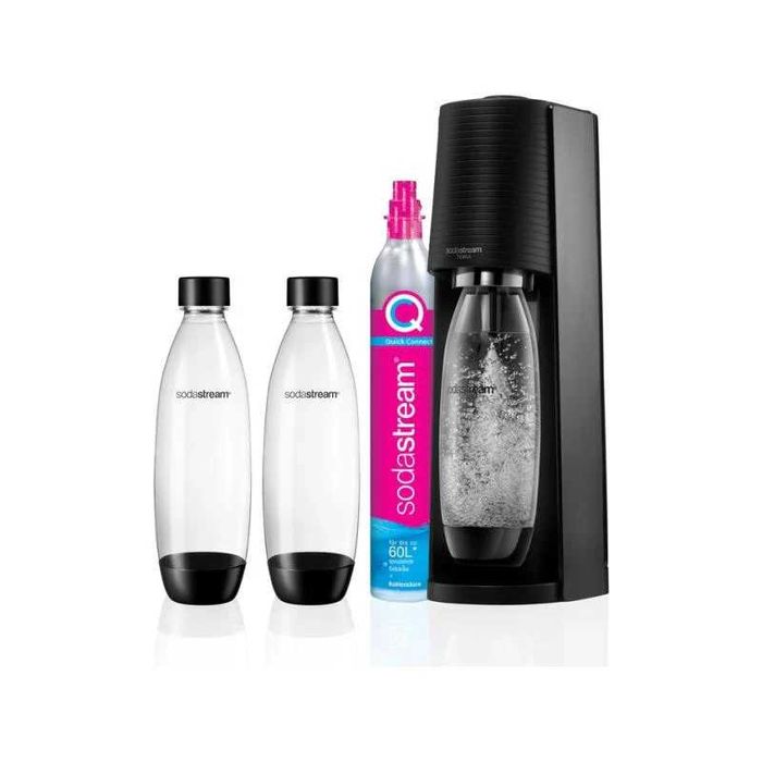 Máquina Carbonatadora De Água SODASTREAM Terra Preta (2 garrafas inc)