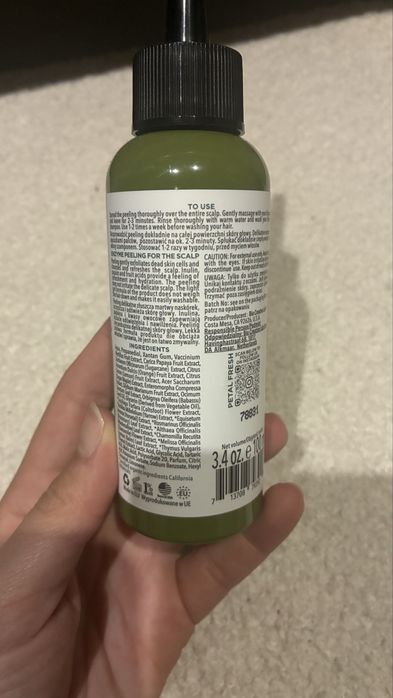 Petal fresh peeling enzymatyczny do skory glowy 100ml