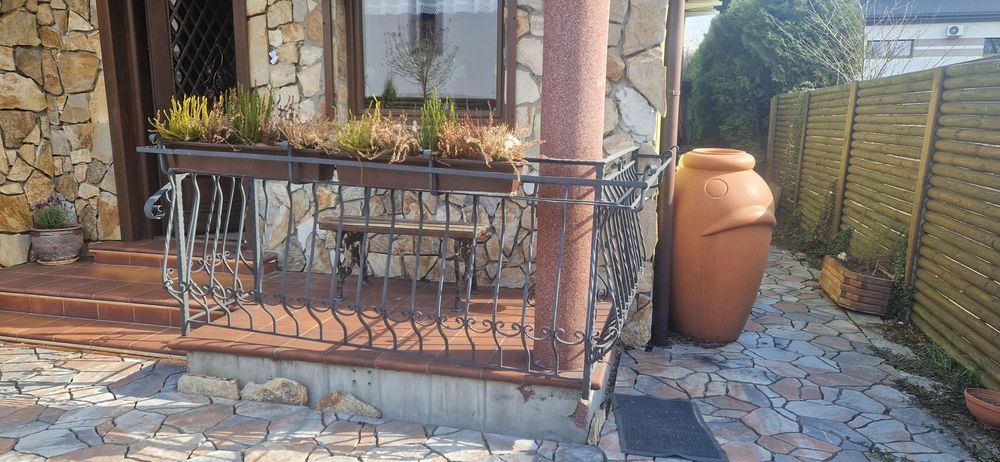 Balustrady kute ocynkowana
