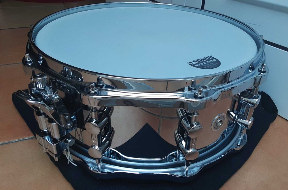 Sonor Prolite Chrome Over Brass 14x6 Nova - 6&00€ Ler Anúncio!