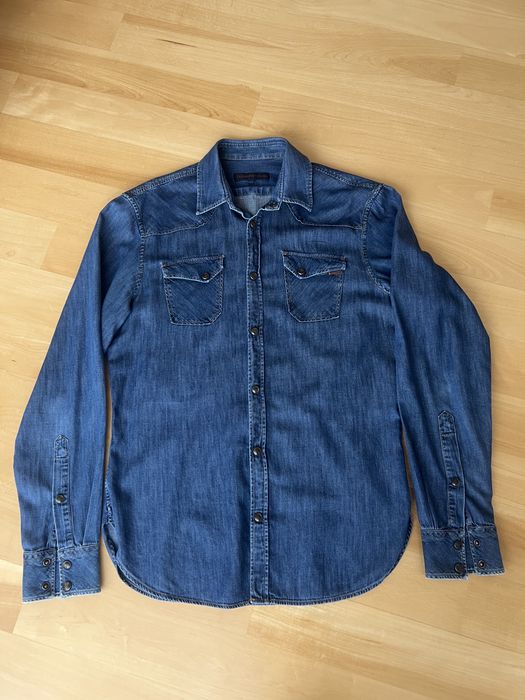 Koszula męska dżinsowa TRUSSARDI JEANS rozmiar S