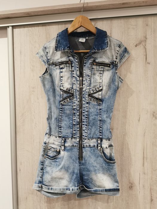 Kombinezon damski krótki jeans M