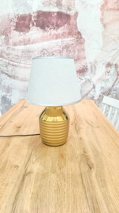 Lampka złota (nocą) np. sypialnia - 2 sztuki