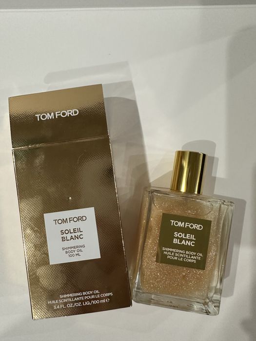 Парфумована олія для тіла шиммер Tom Ford soleil blanc 100 ml