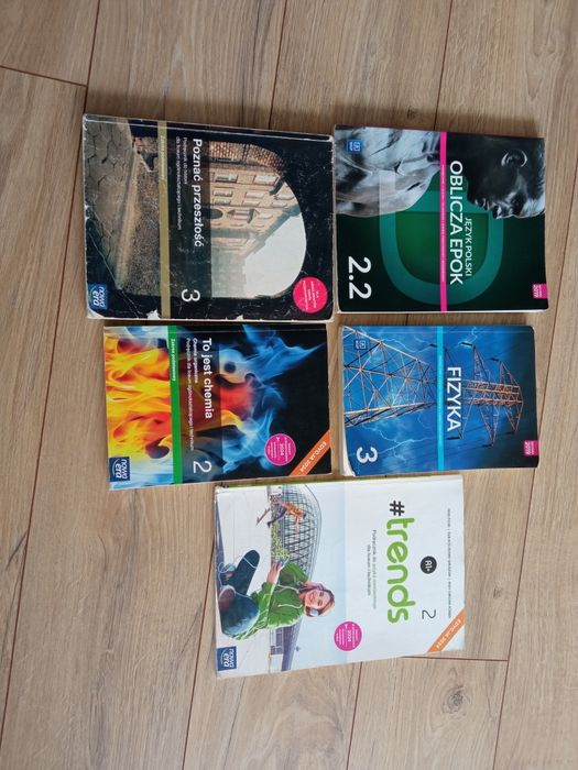 Podręczniki szkolne do 3 kl liceum i technikum