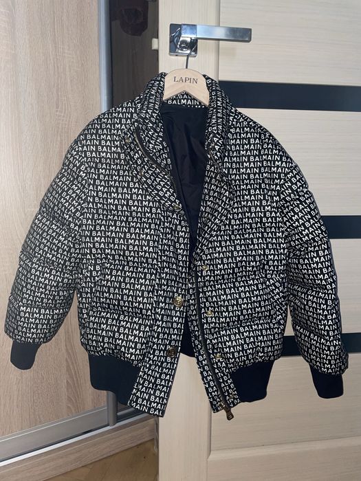 Куртка пухова дитяча Balmain Paris