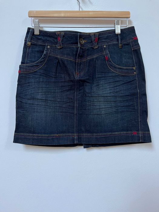 Mini spódniczka jeansowa Promod M