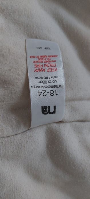 Kamizelka, jasełka bezrękawnik haftowany r.92