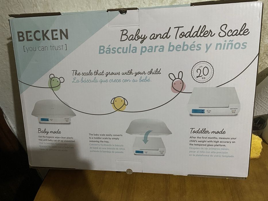 Balança para Bebé e Criança BECKEN