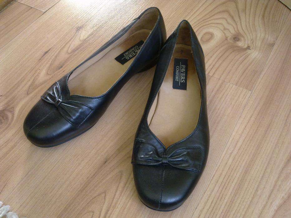 2 pary - Baleriny skórzane