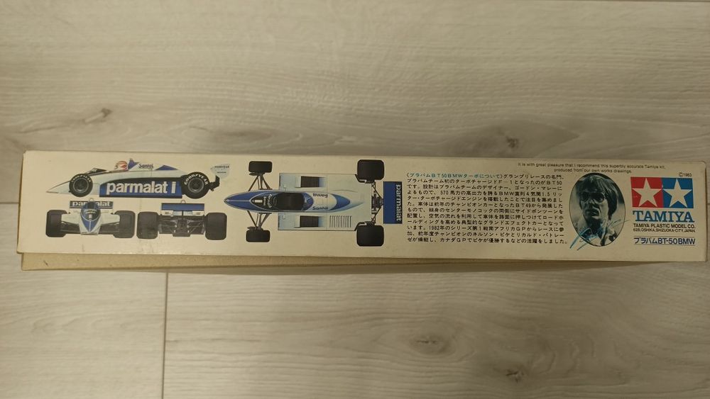 Сборная модель Tamiya Brabham BT50 BMW turbo