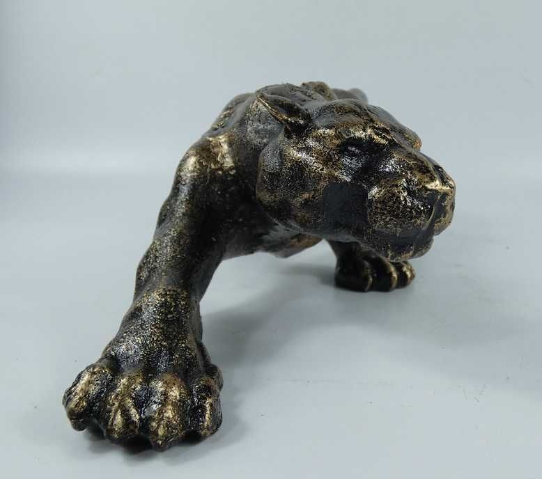 Figura rzeźba PANTERA kot puma żeliwo 41 cm 4 kg