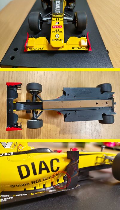 Model 1:18 formuła F1 Renault F1 Team R30 Showcar 2010 Robert