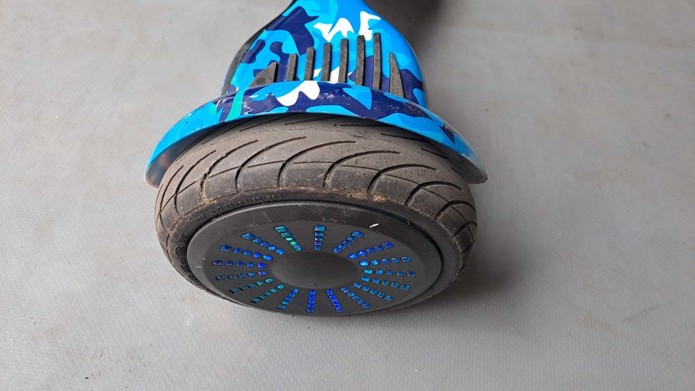 Гироскутер гироборд 10.5 дюймов Smart Balance Wheel синий космос