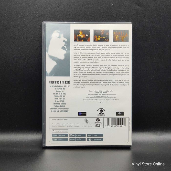DVD Músical - The Jimi Hendrix Experience - Electric Ladyland - Ref.MCLE