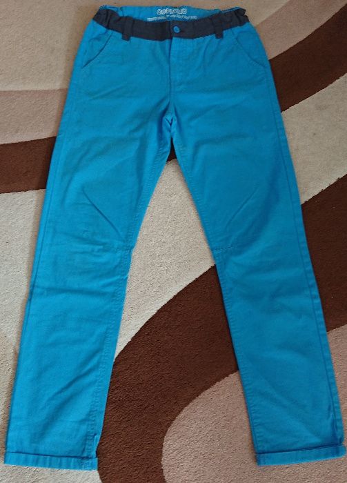 Spodnie nowe niebieskie COOLCLUB 164cm
