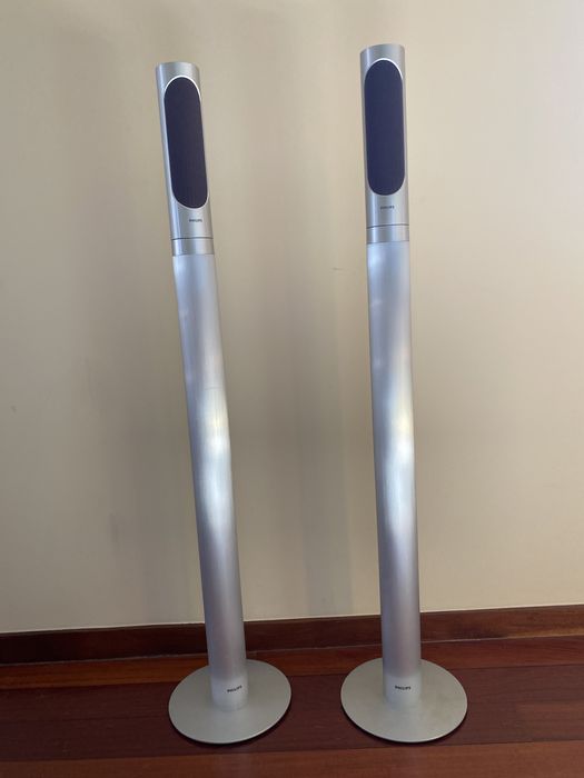 Leitor de dvds e sistema de som philips