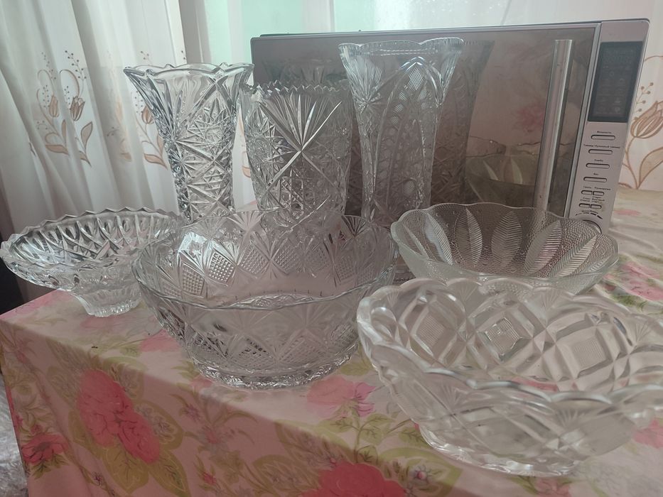 Хрустальные вазы