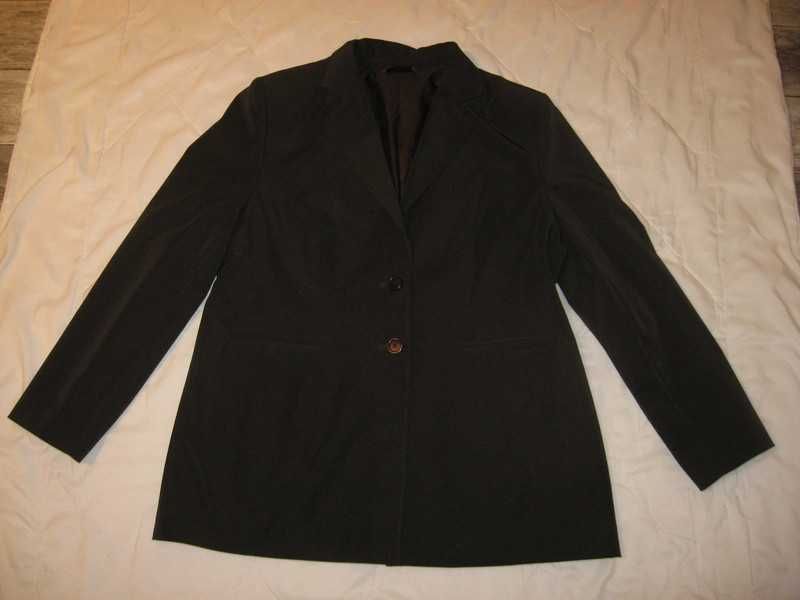 Marynarka damska Madeleine grafitowa grafit szara kieszenie 44 XL XXL