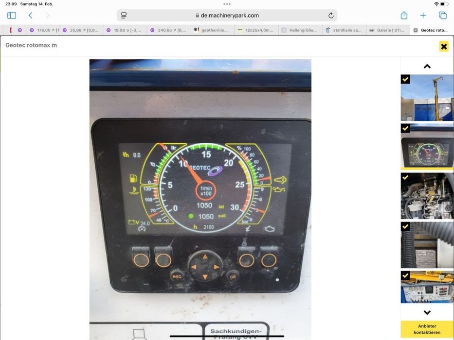 Бурова установка  Rotomax M