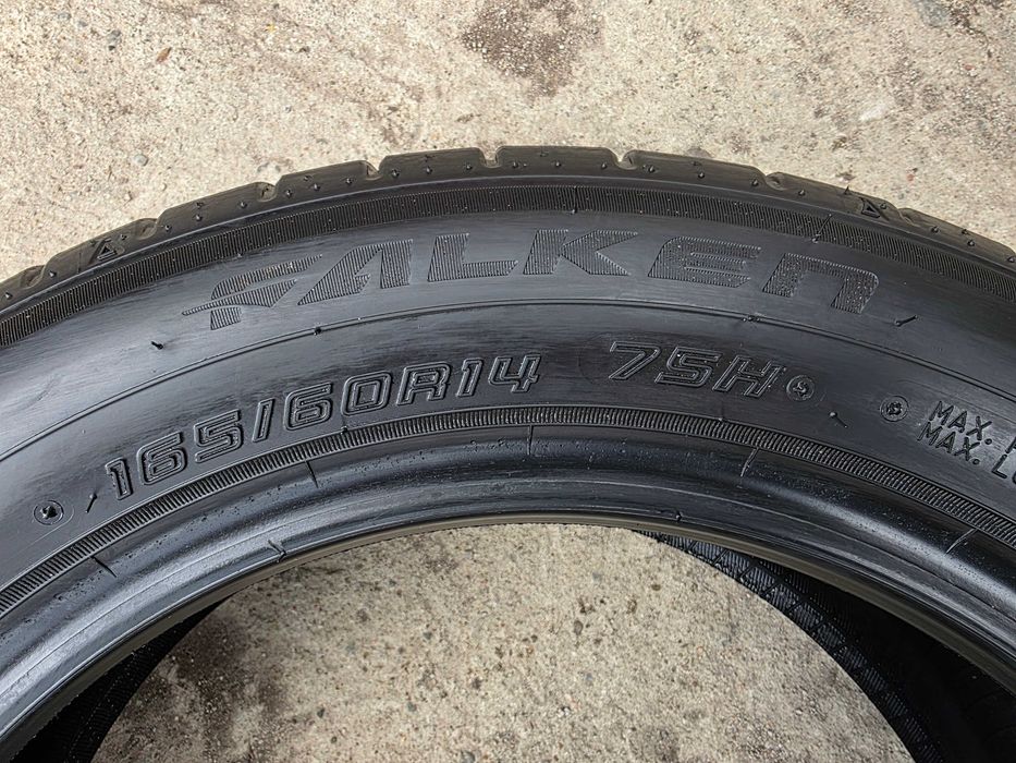 Opony letnie klasy średniej FALKEN 165/60/14 ok. 6,5 mm 2021 r